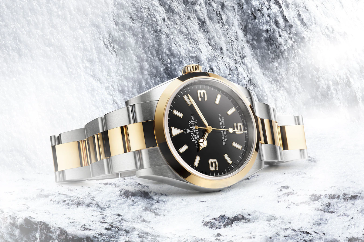 Explorer, 18k Yellow Gold and Stainless steel, 36mm, 2024, photo 5