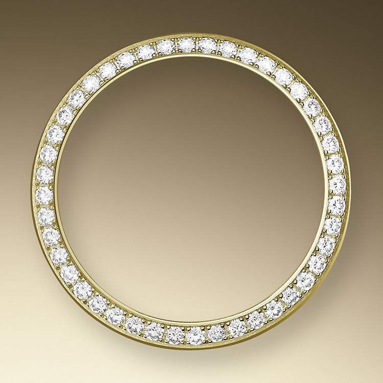 Lady-Datejust 28, 18kt Yellow Gold and diamonds, photo 3