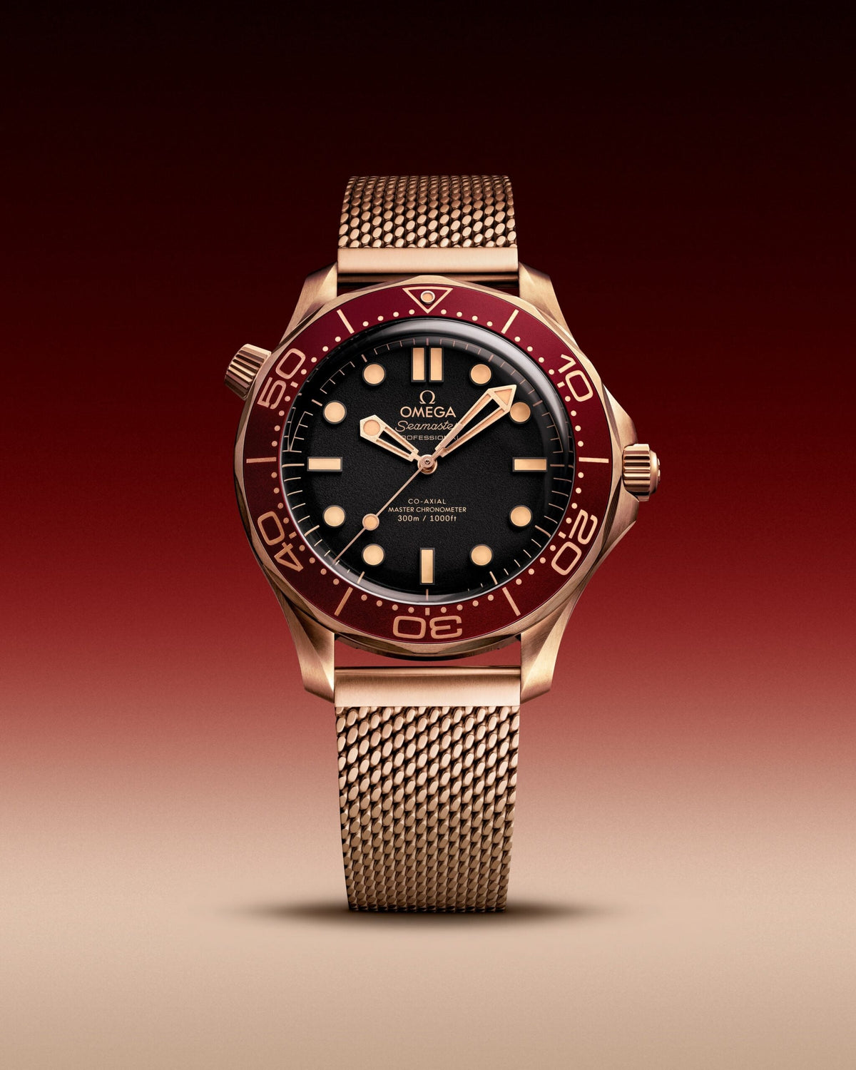 Unworn, Seamaster Diver 300m, 18k Bronze Gold, 42mm, photo 6