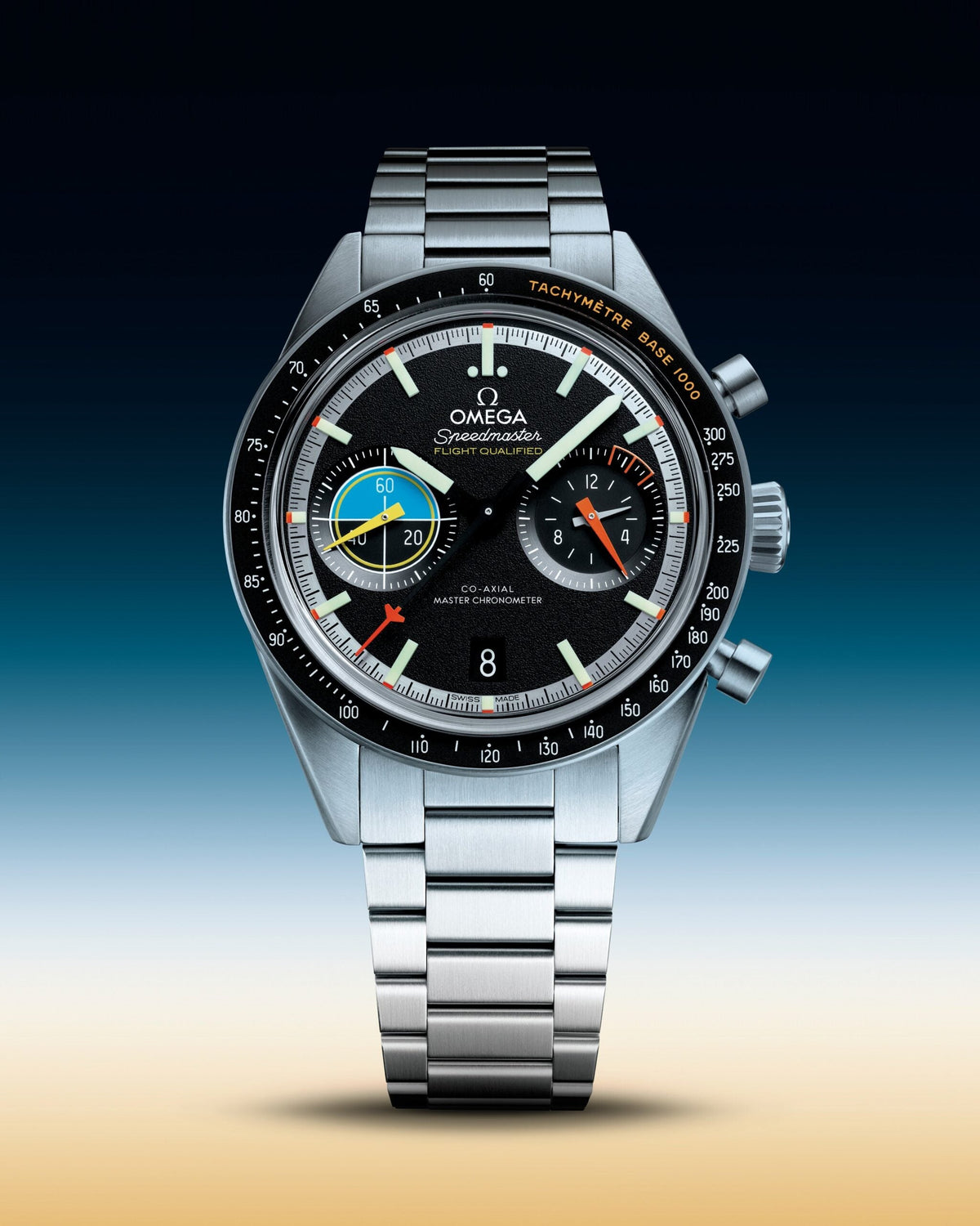 Unworn, Speedmaster Pilot, Stainless Steel, Chronograph, 40.85 mm, photo 5