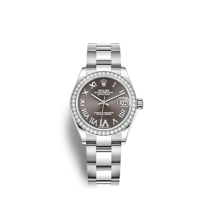 Datejust 31, Oystersteel, 18kt White Gold and diamonds, photo 3