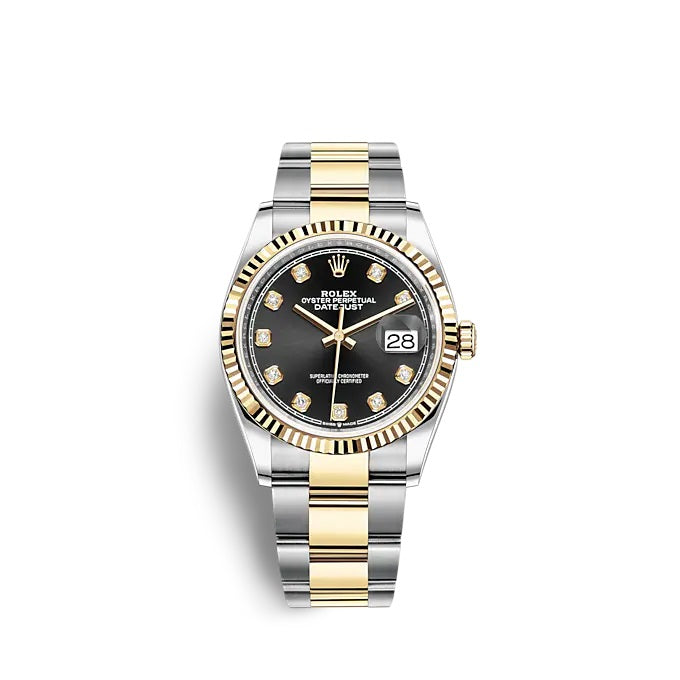 Datejust 36 Oystersteel and yellow gold
