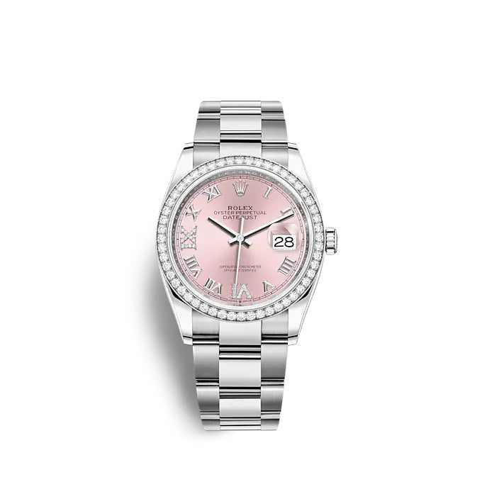 Datejust 36 Oystersteel and white gold