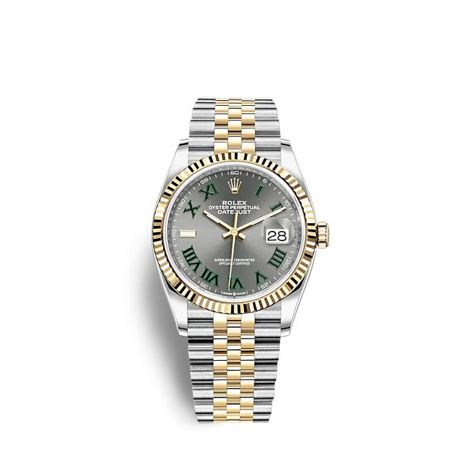 Datejust 36 Oystersteel and yellow gold