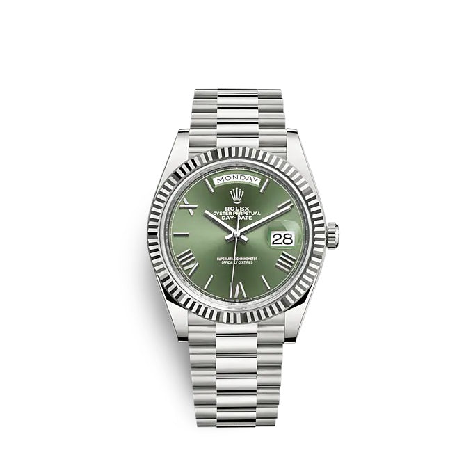 Day-Date 40 White gold