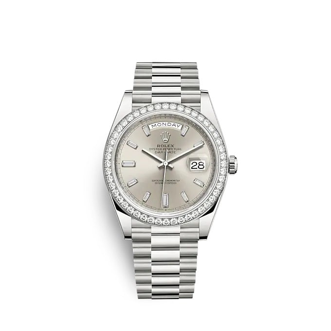 Day-Date 40 White gold