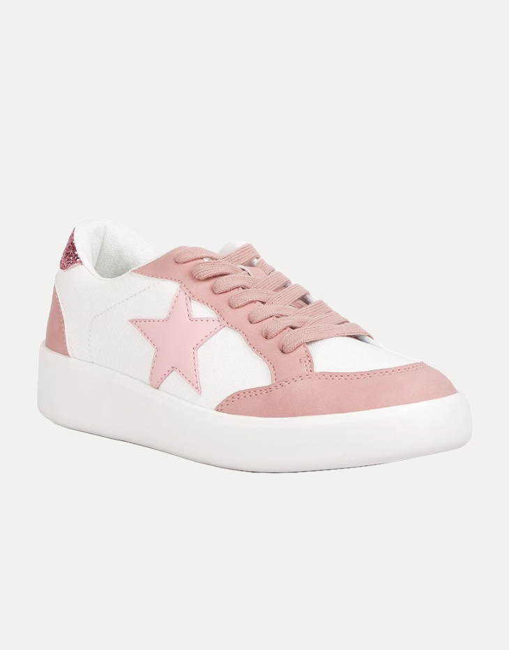 Perry Glitter Detail Star Sneakers