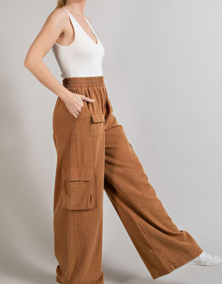 ee:some Mineral Washed Cargo Pants