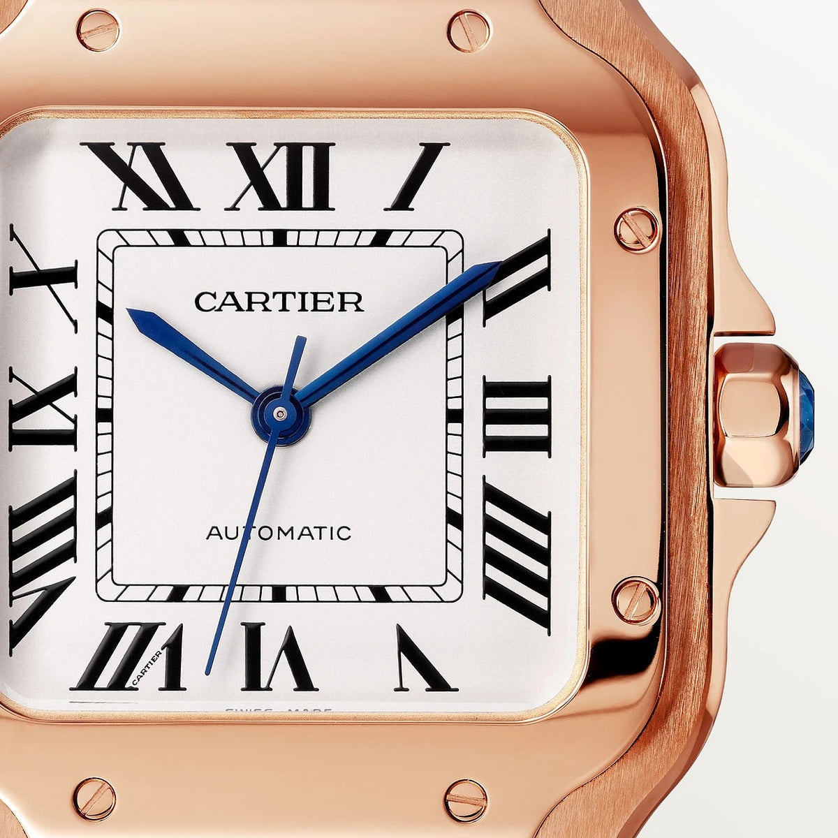 Unworn Santos, 18k Rose Gold, 35.1mm, photo 2