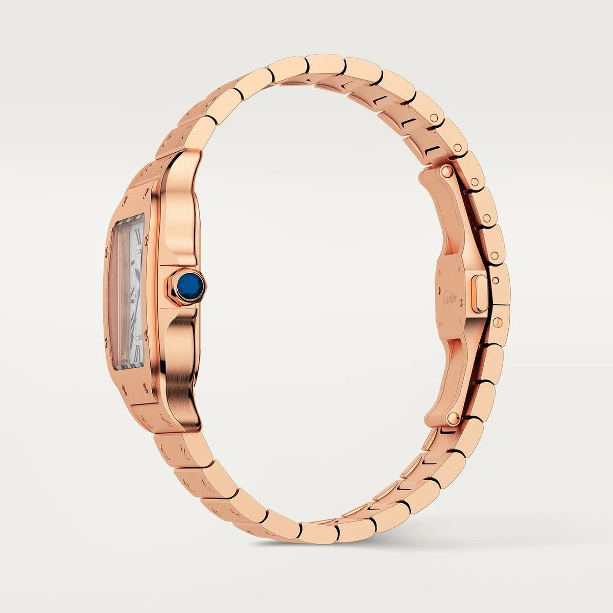 Unworn Santos, 18k Rose Gold, 35.1mm, photo 5