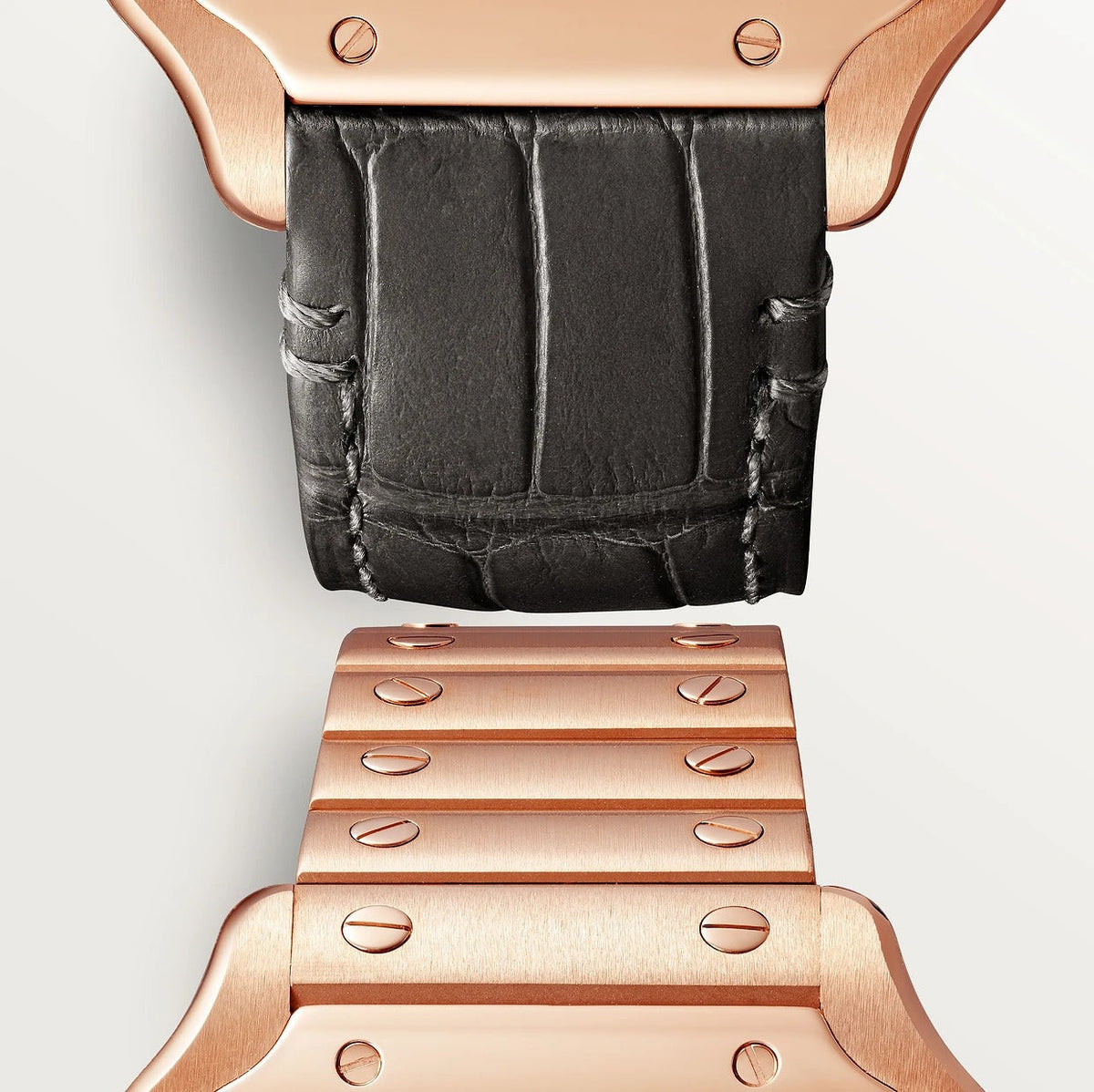 Unworn Santos, 18k Rose Gold, 35.1mm, photo 6
