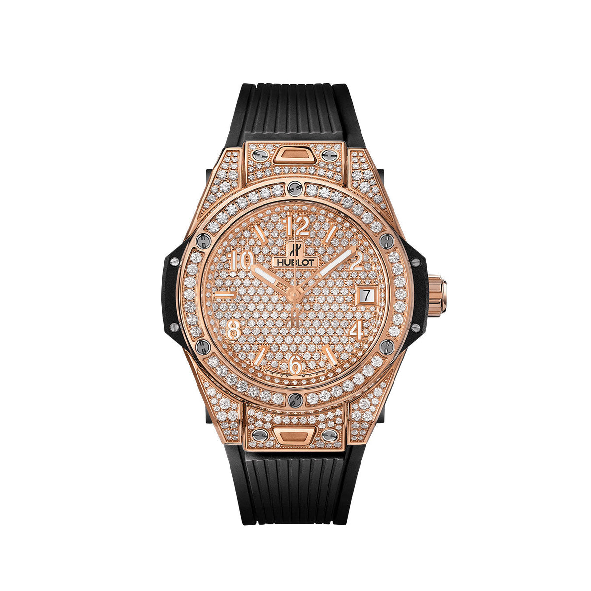Big Bang ONE CLICK KING GOLD FULL PAVÉ