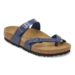 Birkenstock Recovery Slide Sandal with Toe Loop - Mayari - Navy, 45