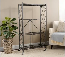 Alternative view of Pop-It 4 Tier Collapsible Wire Rack