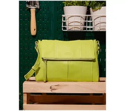 Alternative view of American Leather Co. Leather Lee Double Entry Crossbody