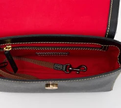 Alternative view of Dooney & Bourke Saffiano Leather Rena Flap Crossbody