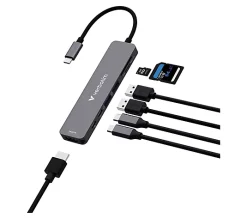 Alternative view of Verbatim Essentials USB-C Multiport Hub 7 Port