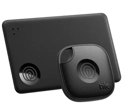 Tile by Life360 Tile Slim Wallet + Tile Mate Tracker 2 pack 2024 - Black