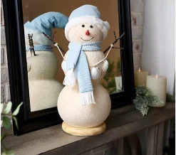 Kringle Express Christmas in July Beach Snowman