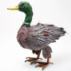 Plow & Hearth 21" Outdoor Sprinkling Metal Duck