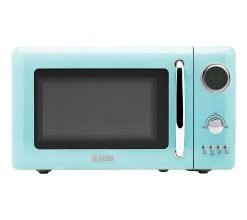 HADEN Countertop Compact 700-Watt Microwave - Turquoise