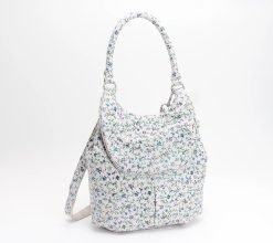 American Leather Co. 2-in-1 Leather Bag - BlueDitsyFloral