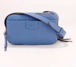 American Leather Co. Nashville Leather Double Zip Crossbody