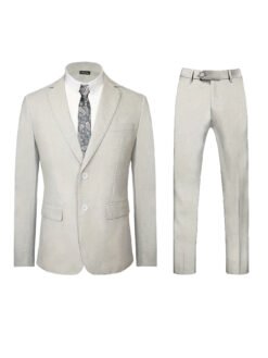 Mens Fashionable Suits For Balls And Banquets - Apricot, XXXL