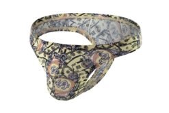 Men's Nylon Breathable Printed Shorts - Wealth Yellow, XL