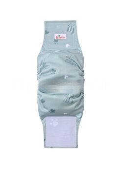 Pet Washable Physiological Dog Diaper Pants - Light Green, S