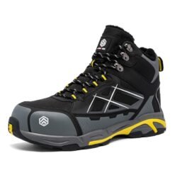 High-end Safety Shoes For Fall And Winter Crush-resistant, Puncture-proof Breathable And Lightweight - Yellow, 45