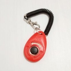 Dog training dog clicker pet supplies - Red