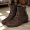 Women's Retro Suede Martin Boots Girl