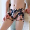 Summer Printed Men's Ice Silk Seamless Panties