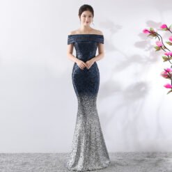 Alternative view of Birthday Party Dress Slimming Host Long Dress