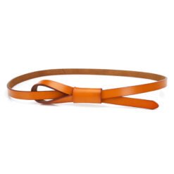 Thin fashion belt - Yellow