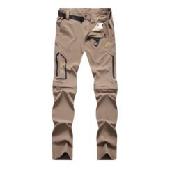 Multifunctional Detachable Trousers Outdoor Trousers Casual Trousers - Khaki, 4XL