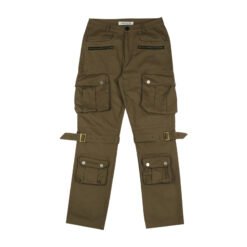 Alternative view of Black And Brown Multi-Pocket Trousers