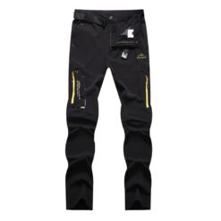 Multifunctional Detachable Trousers Outdoor Trousers Casual Trousers - Black, XXL
