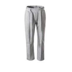 Unisex Straight Leg Lounge Pants With Belt - Grey, S