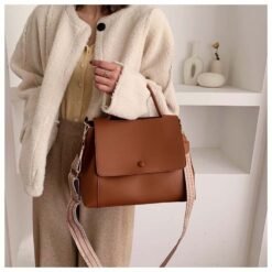 All-match crossbody bag - Brown