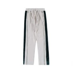 Men's Colorblock Side Stripe Lounge Pants - White, XL