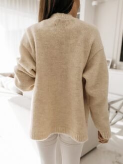 Alternative view of Button sweater coat