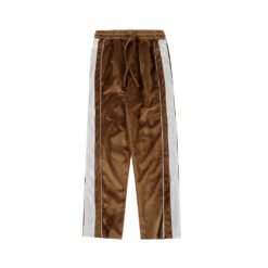 Men's Colorblock Side Stripe Lounge Pants - Brown, M