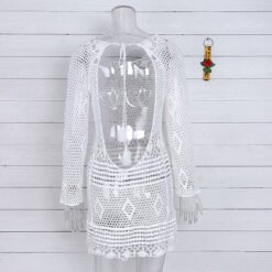 Alternative view of Sweatproof Beachwear Long Sleeve Lace Blouse