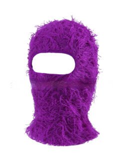 Alternative view of Colorful High Street Hip Hop Street Personality Knit Hat Unisex Warm Mask Hat