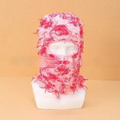 Colorful High Street Hip Hop Street Personality Knit Hat Unisex Warm Mask Hat - Color1, Free Size