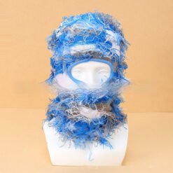 Colorful High Street Hip Hop Street Personality Knit Hat Unisex Warm Mask Hat - Color2, Free Size