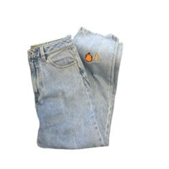 Alternative view of Women's Fashion Wash Blue High Waist Jeans