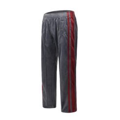 Vintage Suede Loose Mopping Lounge Pants - Grey, M